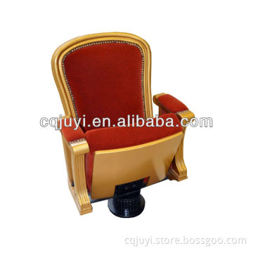 JY-918 retro wooden salon teatro silla chair message Chair for sale